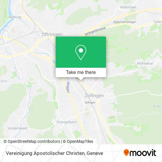 Vereinigung Apostolischer Christen plan