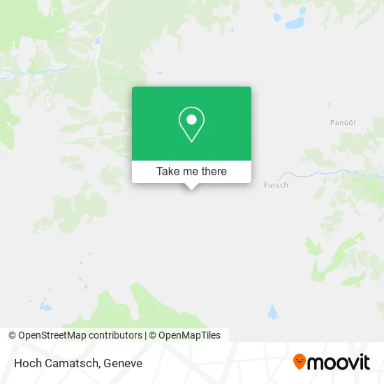 Hoch Camatsch map
