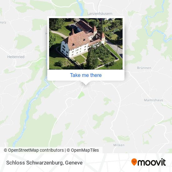 Schloss Schwarzenburg map