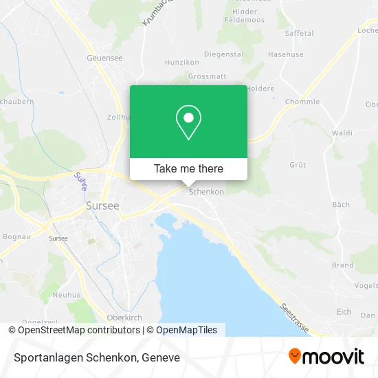 Sportanlagen Schenkon map