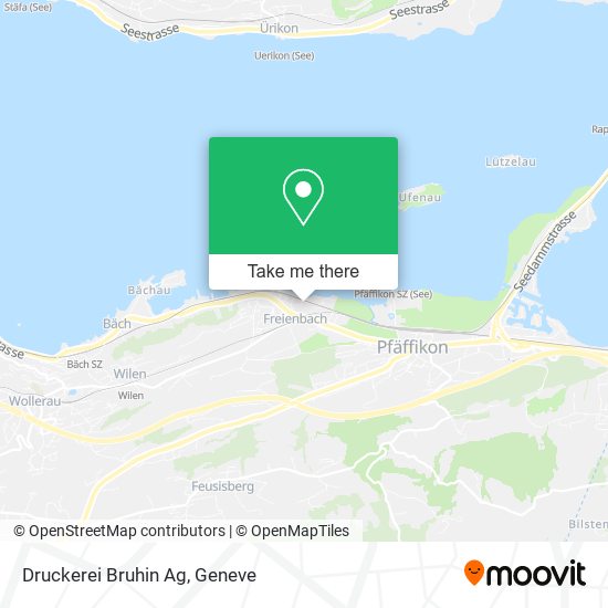 Druckerei Bruhin Ag map