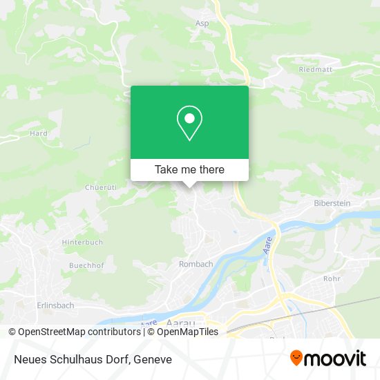 Neues Schulhaus Dorf map