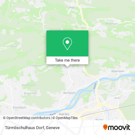 Türmlischulhaus Dorf map