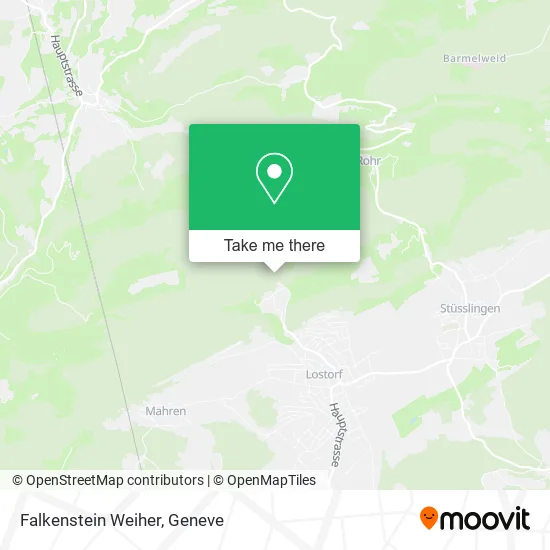 Falkenstein Weiher map