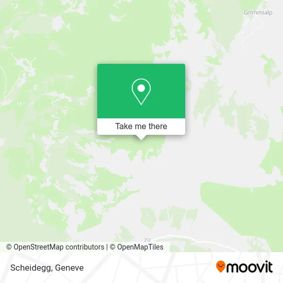 Scheidegg map