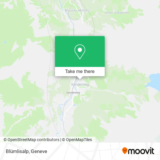 Blümlisalp map