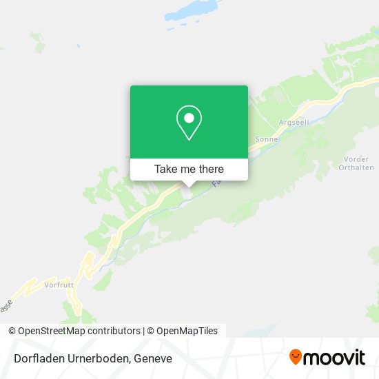 Dorfladen Urnerboden map