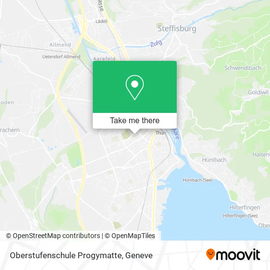 Oberstufenschule Progymatte map