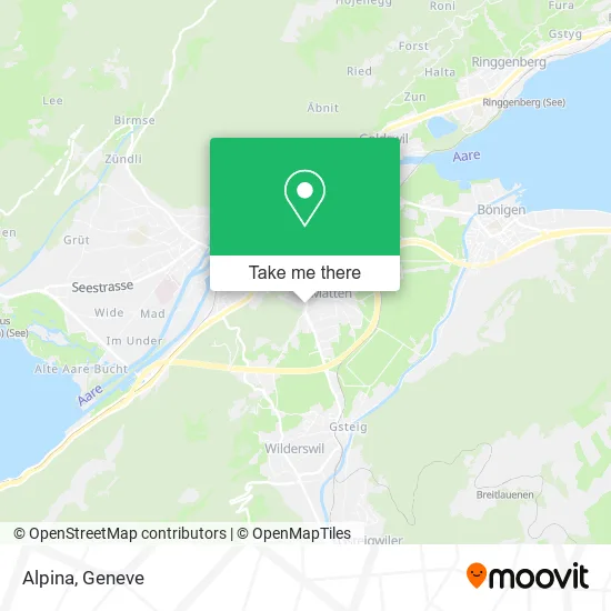 Alpina map