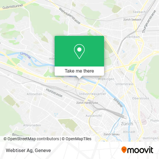 Webtiser Ag map