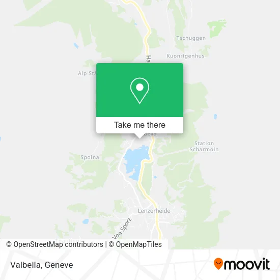 Valbella map