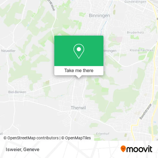 Isweier map