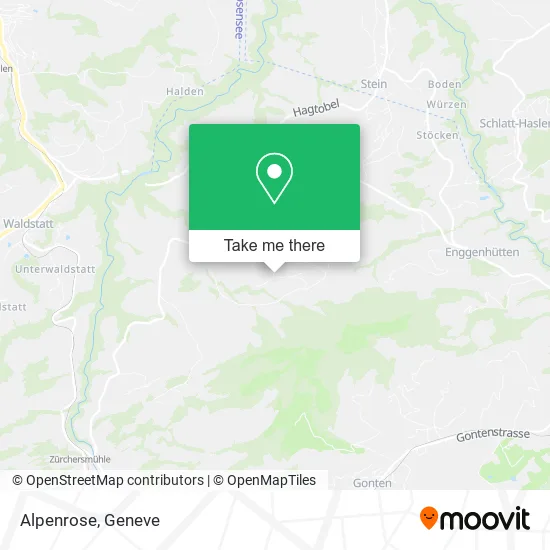 Alpenrose map