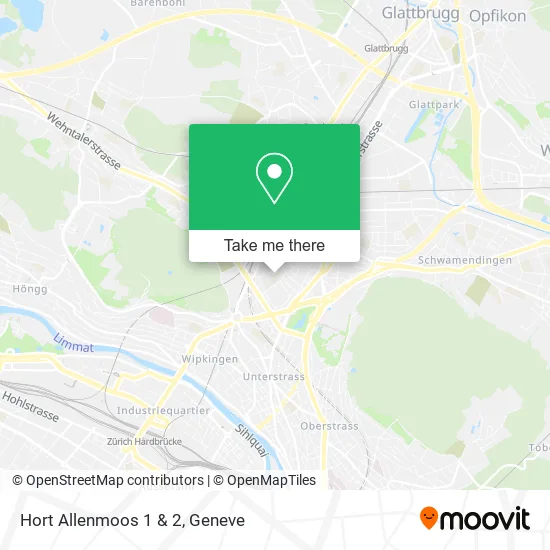Hort Allenmoos 1 & 2 map