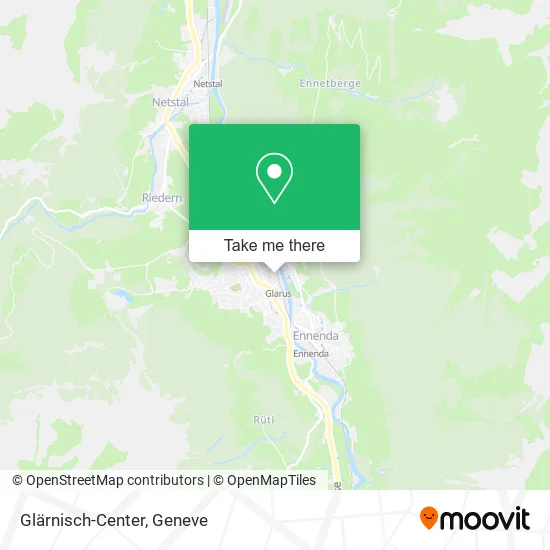 Glärnisch-Center map