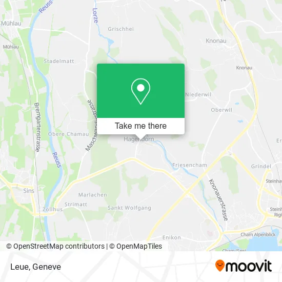 Leue map