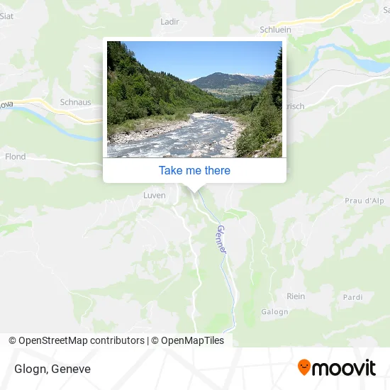 Glogn map