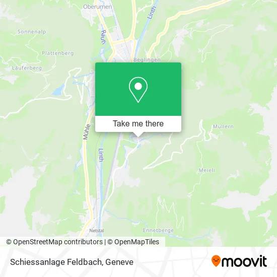 Schiessanlage Feldbach map