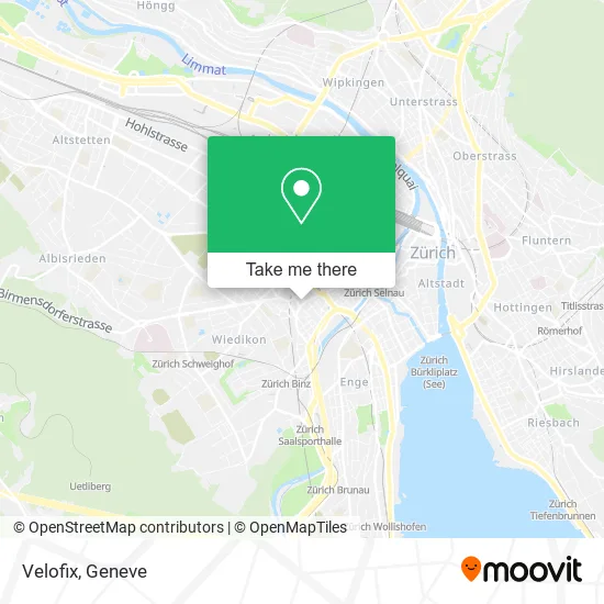 Velofix map