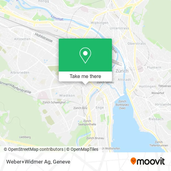 Weber+Widmer Ag map