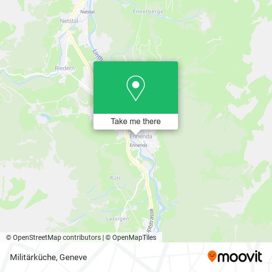 Militärküche map