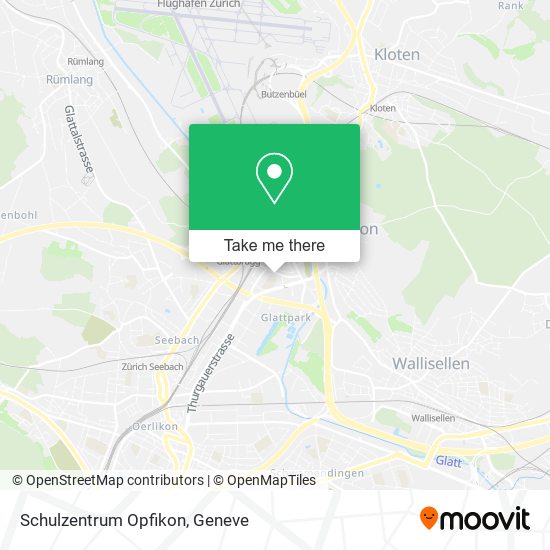 Schulzentrum Opfikon map
