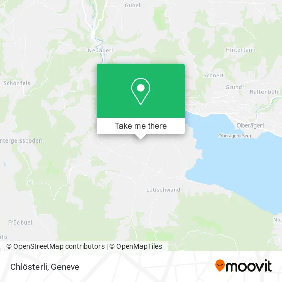 Chlösterli map