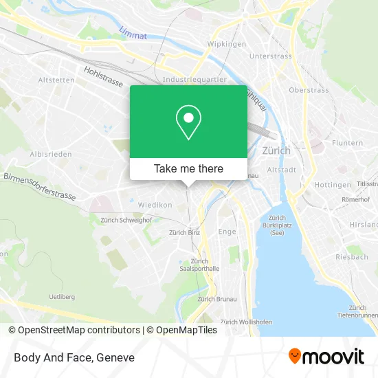 Body And Face map