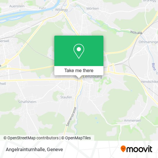 Angelrainturnhalle map