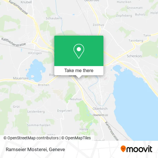 Ramseier Mosterei map
