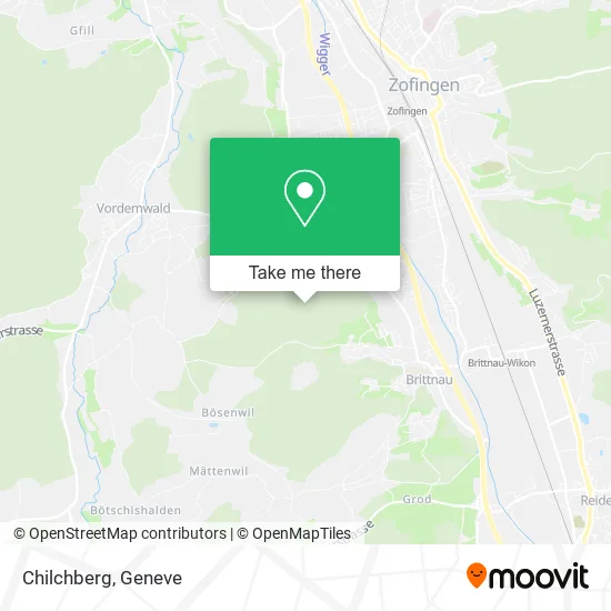 Chilchberg map