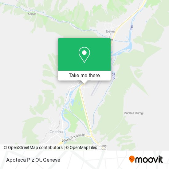 Apoteca Piz Ot map