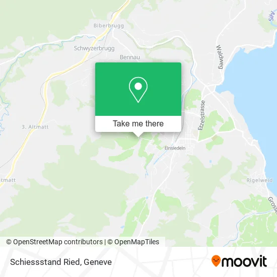 Schiessstand Ried map