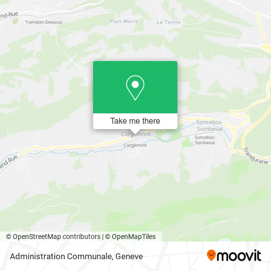 Administration Communale map
