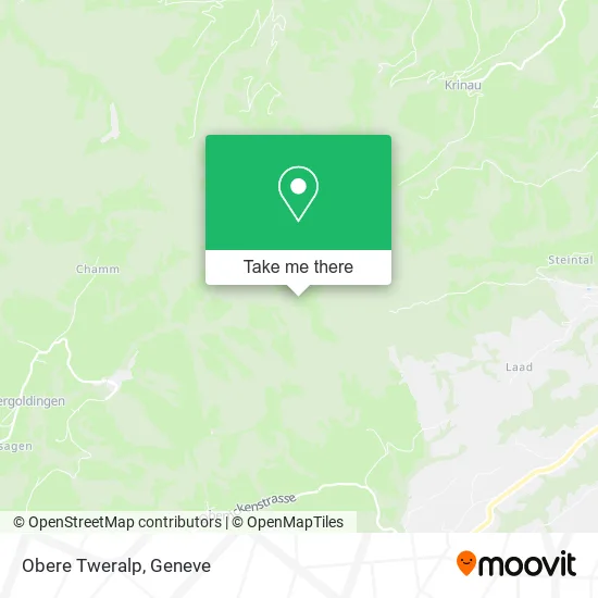 Obere Tweralp map