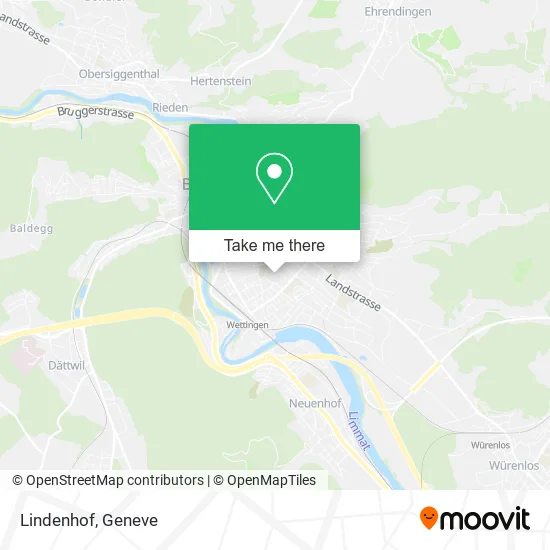 Lindenhof map
