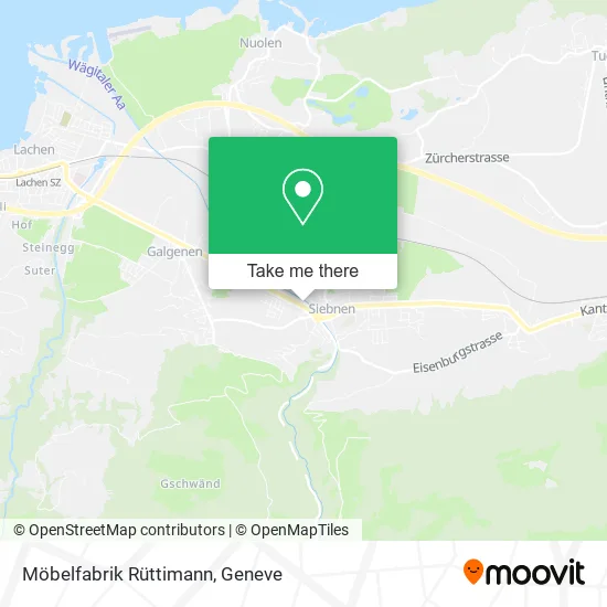 Möbelfabrik Rüttimann map