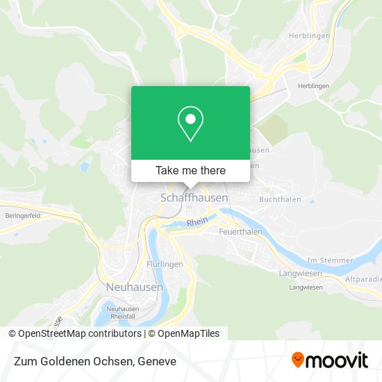 Zum Goldenen Ochsen map