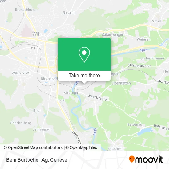 Beni Burtscher Ag map
