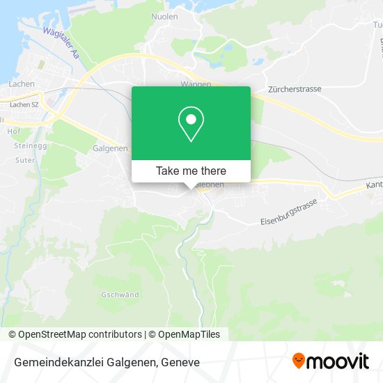 Gemeindekanzlei Galgenen map
