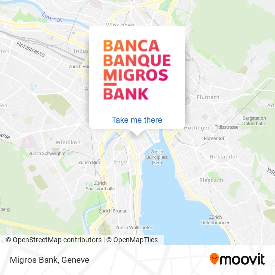 Migros Bank map