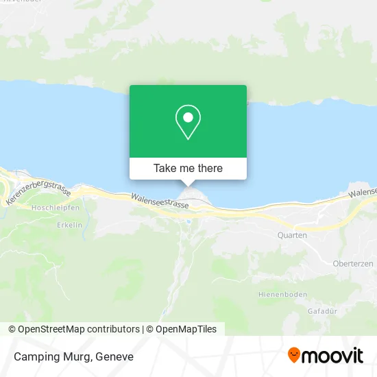 Camping Murg map