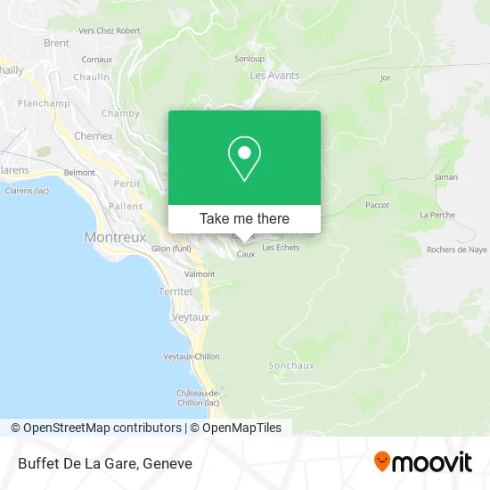 Buffet De La Gare map