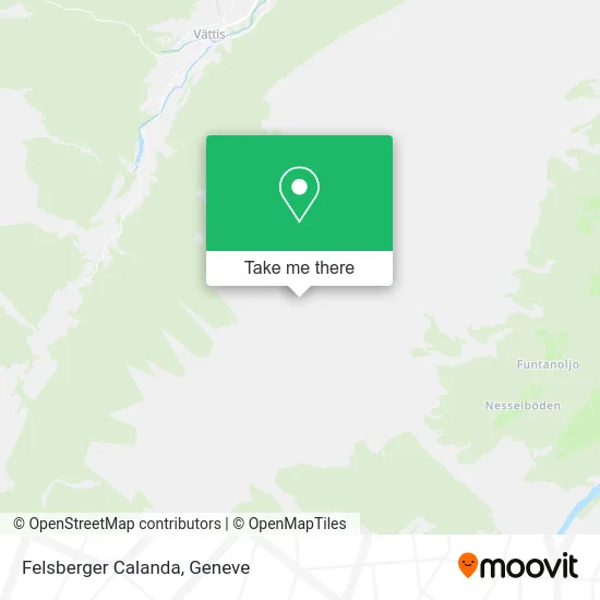 Felsberger Calanda map