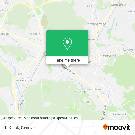 K Kiosk map