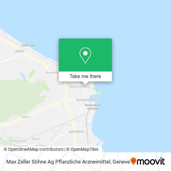 Max Zeller Söhne Ag Pflanzliche Arzneimittel map