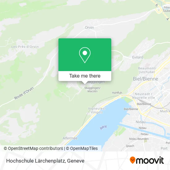 Hochschule Lärchenplatz map