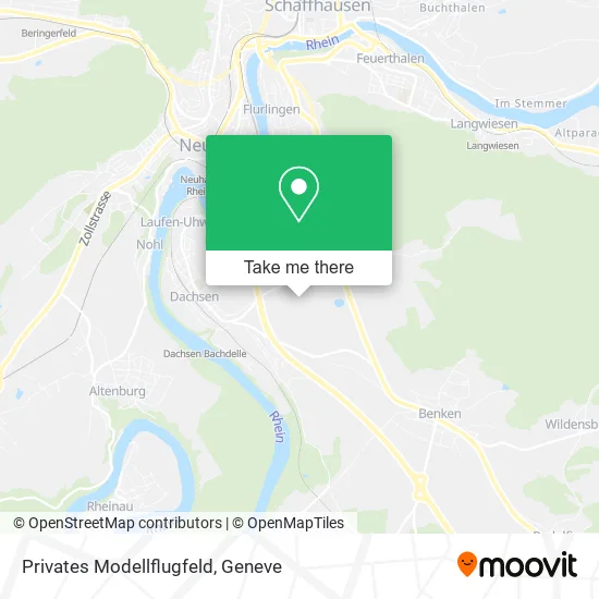 Privates Modellflugfeld map