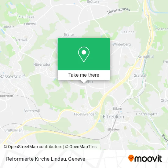 Reformierte Kirche Lindau map