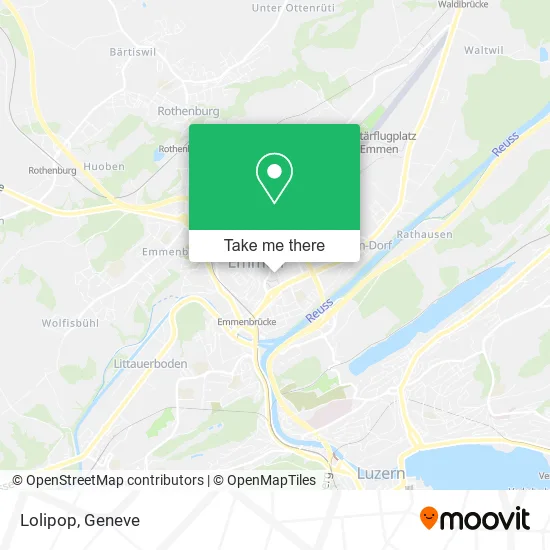 Lolipop map